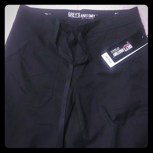 Grey’s Anatomy black scrub bottoms size xs